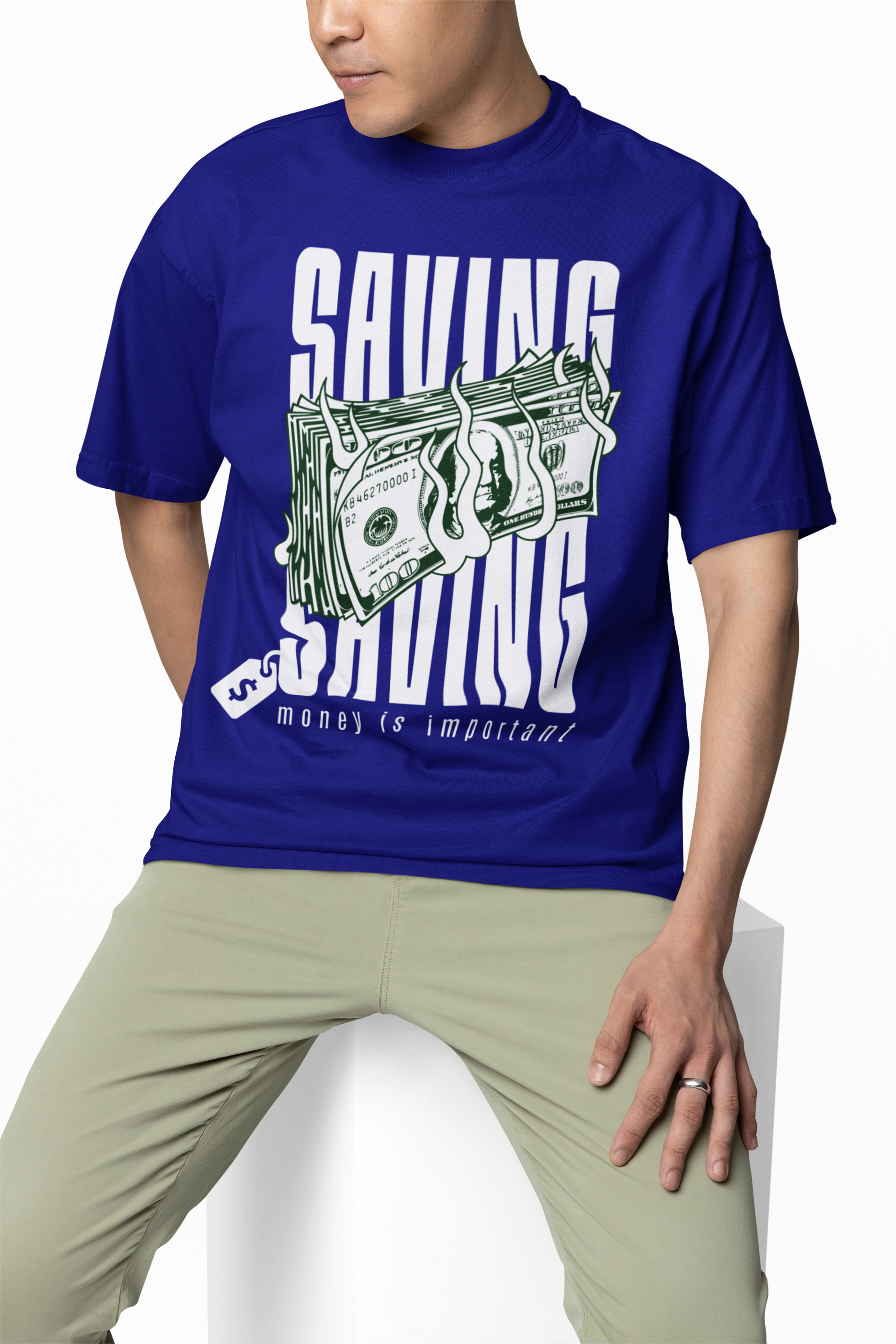 Money Is Important Oversized T-Shirt