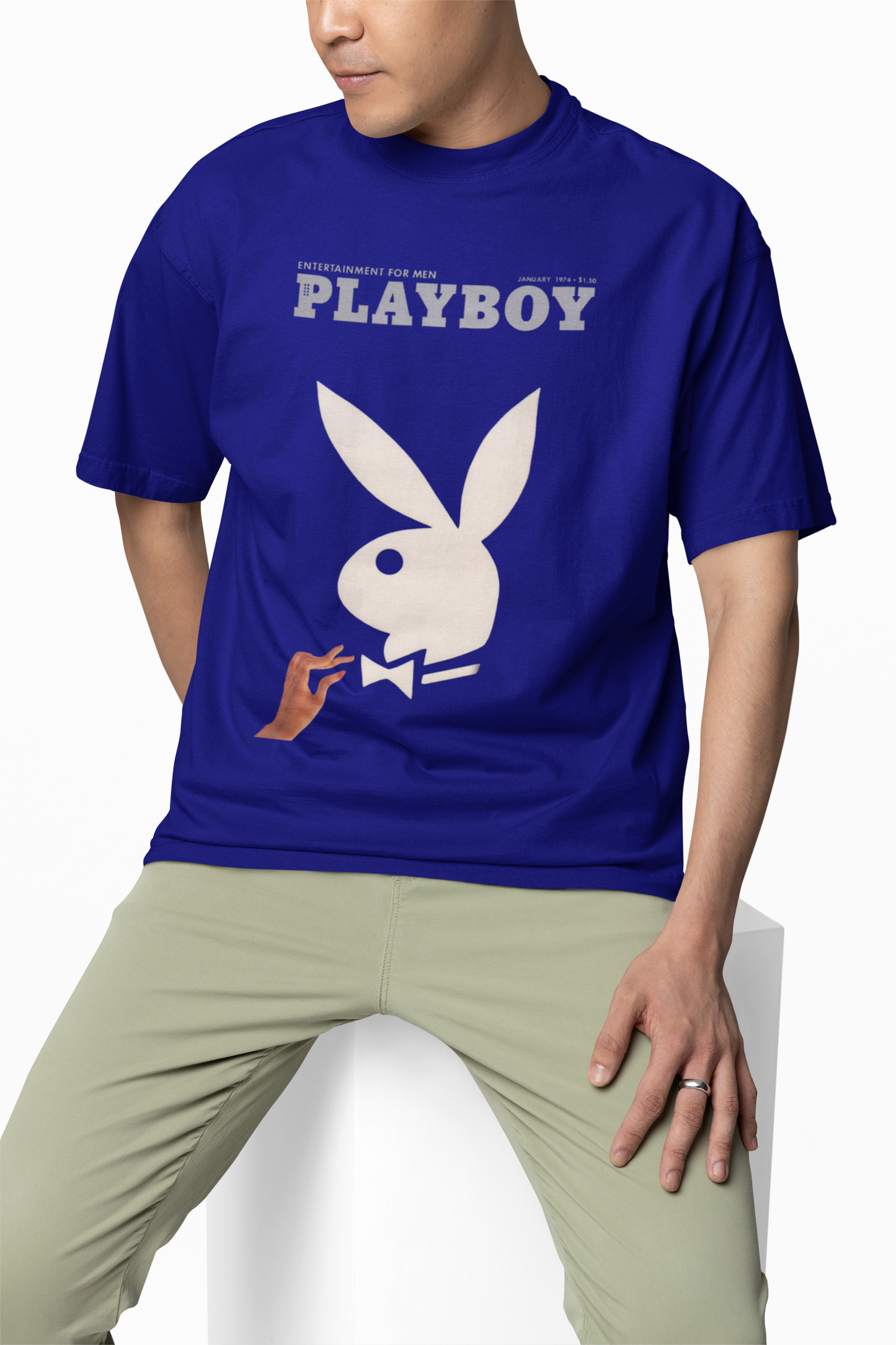 Playboy Dark Icon Oversized T-Shirt – Comfortable Streetwear