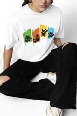 Pokemon Type Oversized T-Shirts