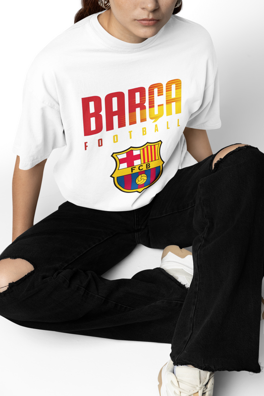Barca Football Oversized T-Shirts