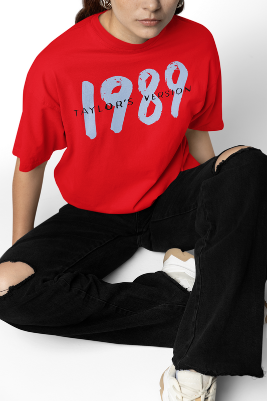 Taylor Swift's Version Oversized T-Shirt for Fan Streetwear