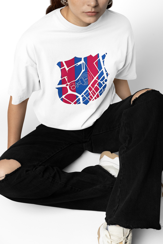 Barcelona Messi Oversized T-Shirts
