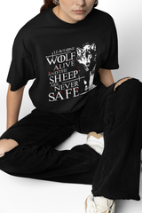 Wolf Graphic oversized T-Shirts