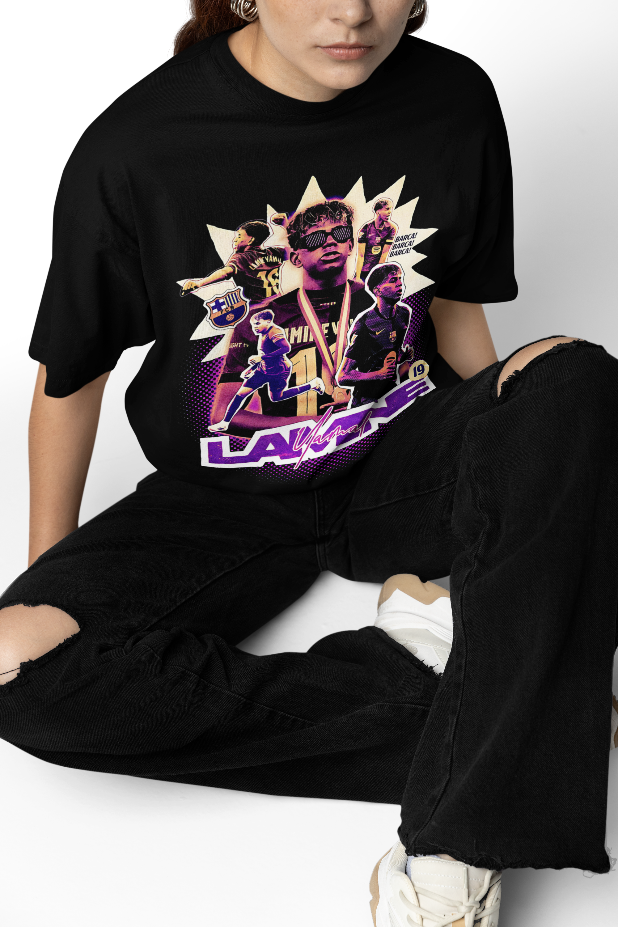 Lamine 19 Oversized T-Shirts