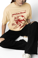 Cowboy Graphic Oversized T-Shirt
