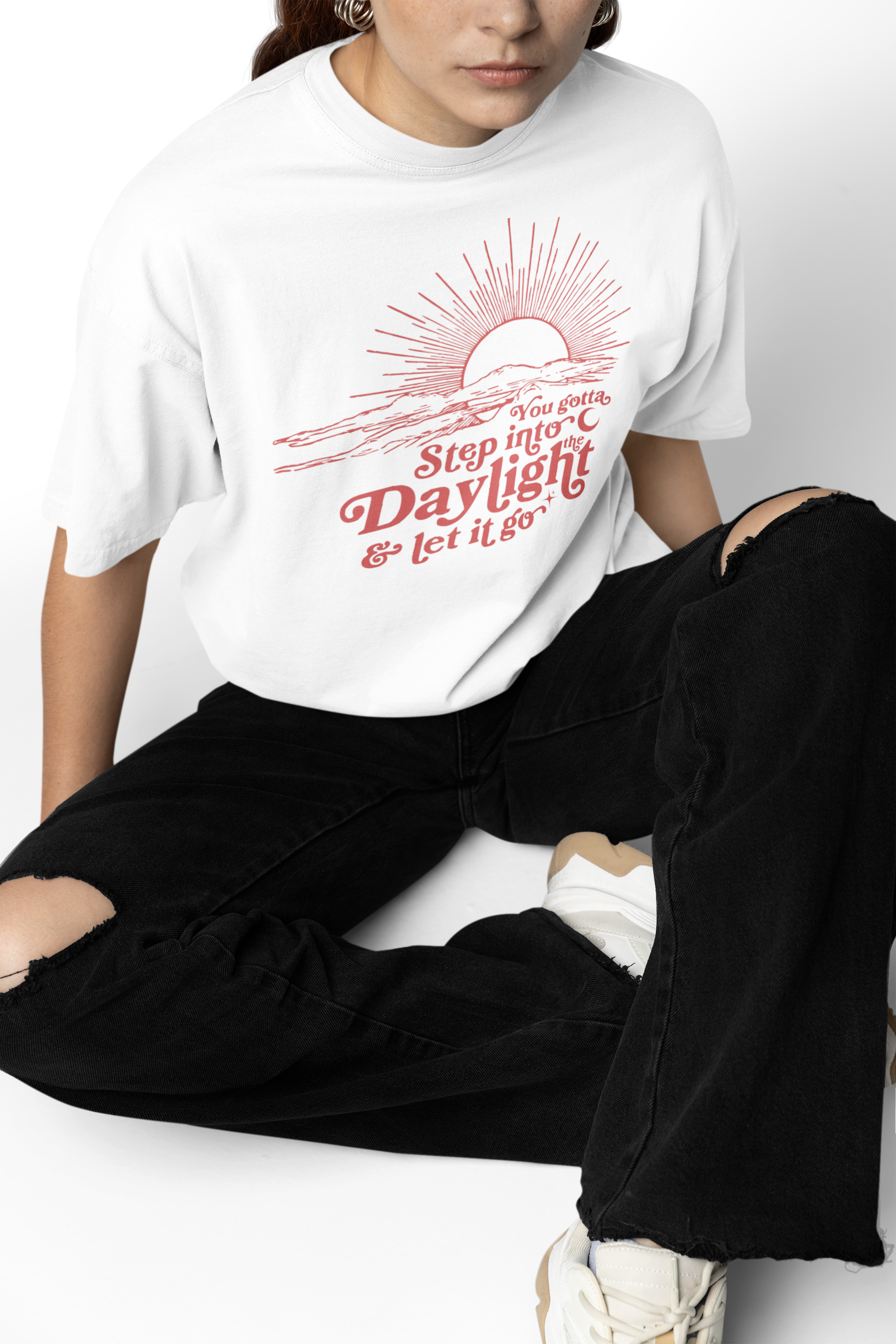 Let It Go Oversized T-Shirt