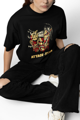 Shingeki No Kyojin Oversized T-Shirts