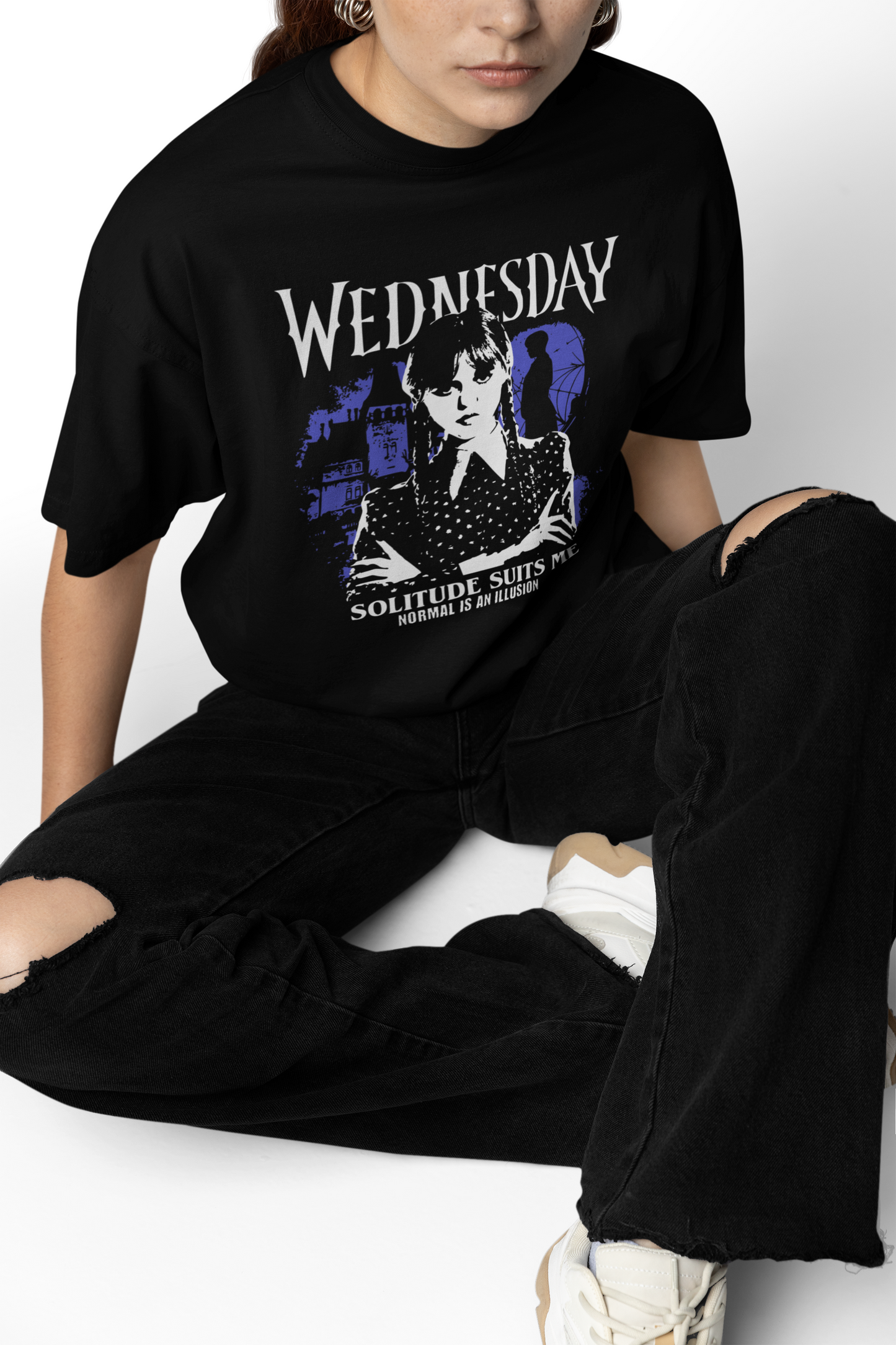 Soulitude Suits Me Oversized T-Shirt Casual Streetwear Tees