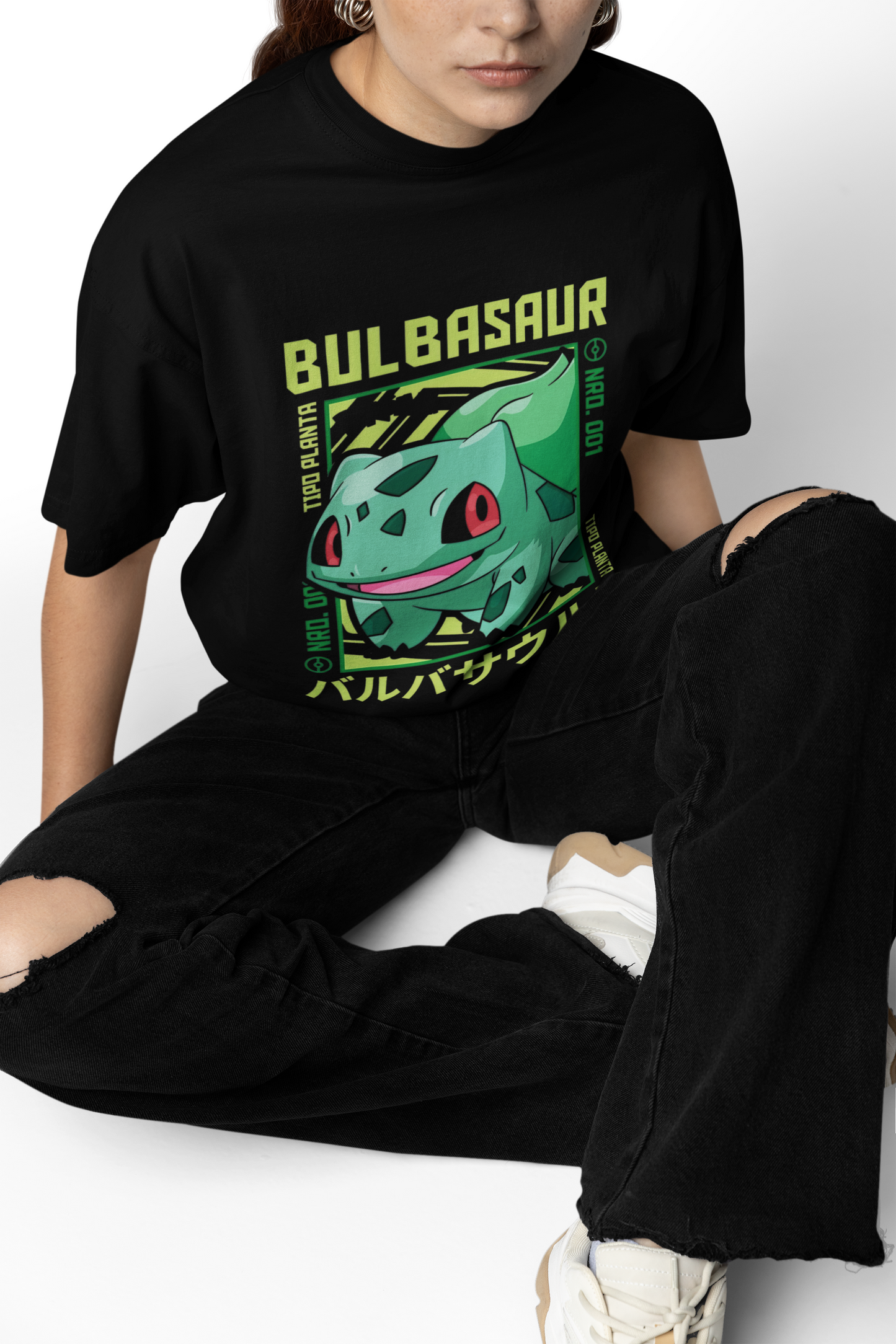 Bulbasaur Oversized T-Shirts – Cool Grass Pokemon Streetwear