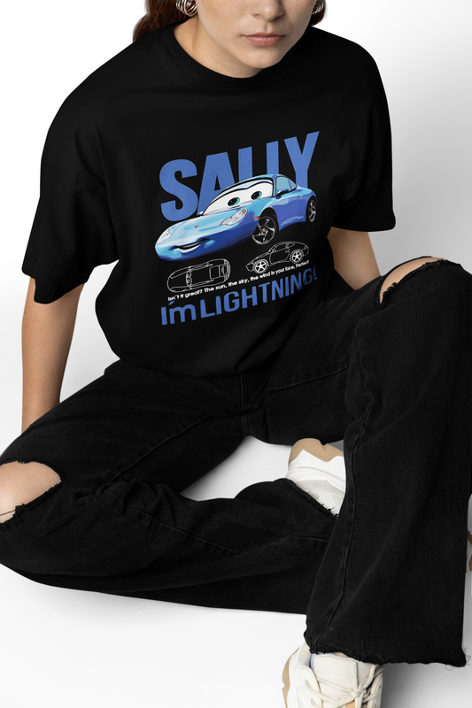 Lightning Love Oversized T-Shirts