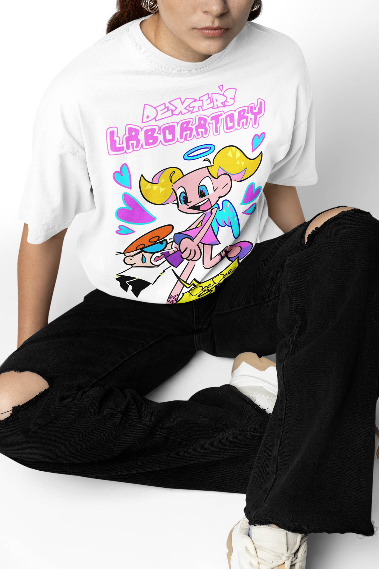 Dexter's Laboratory Classic Cartoon T-Shirt  Trendy & Stylish