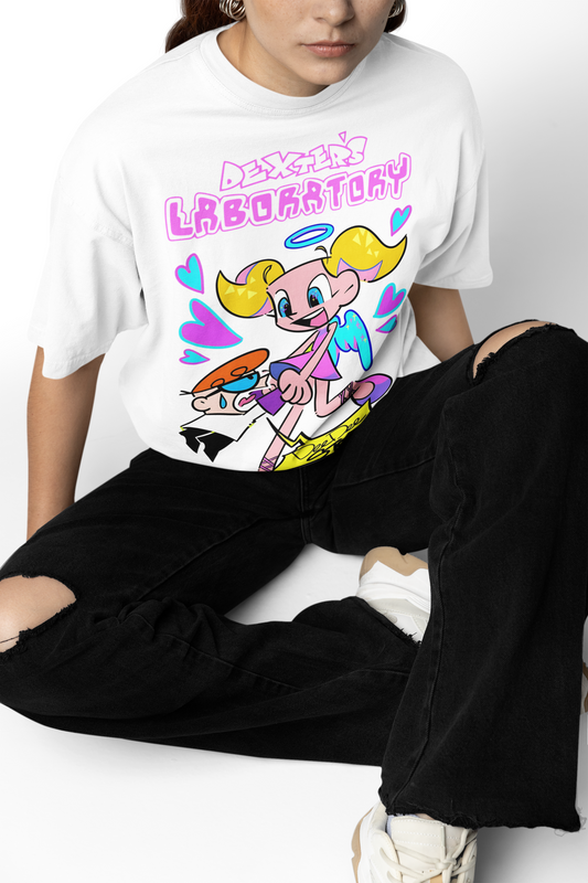 Dexter's Laboratory Classic Cartoon T-Shirt  Trendy & Stylish