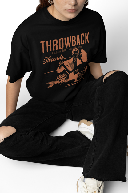 Throwback Oversized T-Shirt  Retro Inspired Streetwear Style