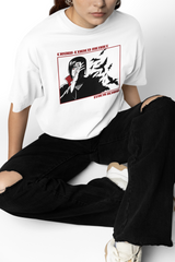 Crow Coded Menace Oversized T-Shirt