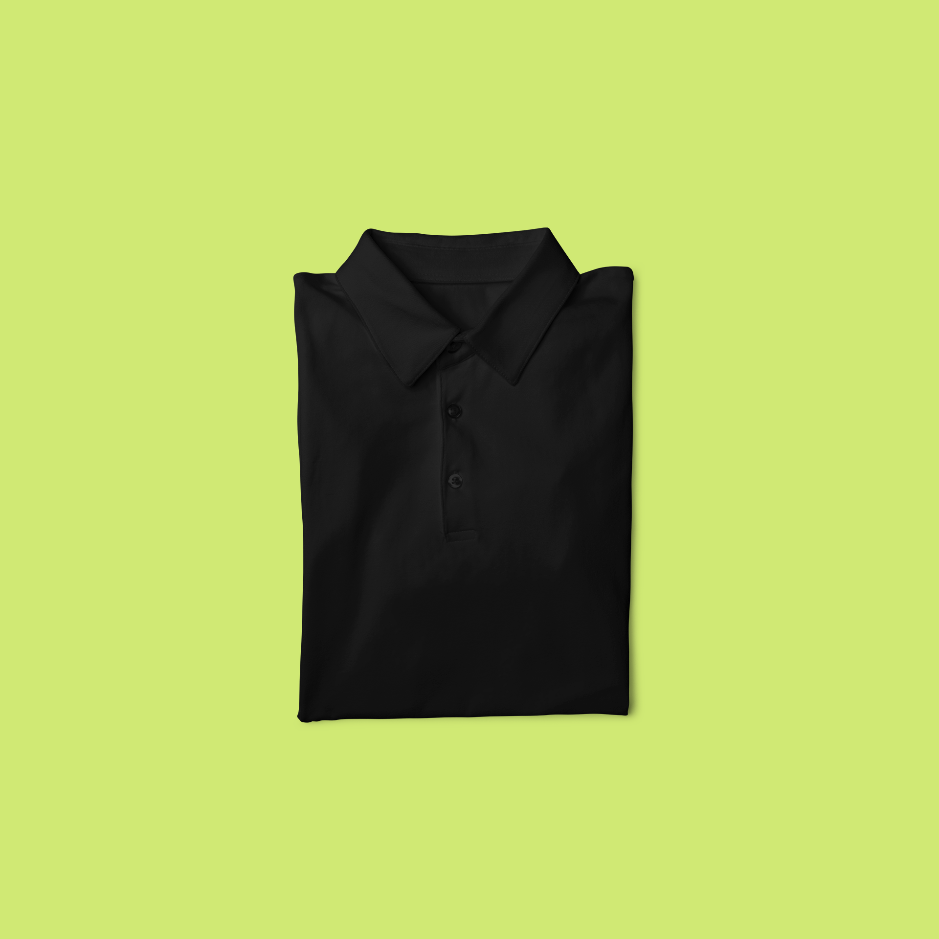 Bulk Unisex Black Polo T-shirts