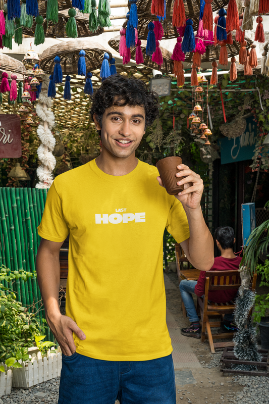 Last Hope Half Sleeve Round Neck T-Shirt for Men