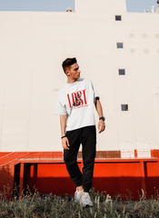 Lost in the galaxy oversized t-shirt