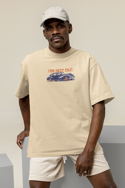 Old & classic oversized t-shirt - s