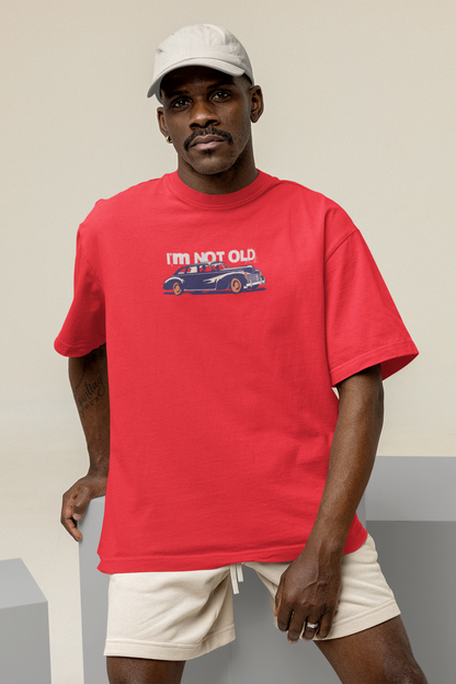 Old & classic oversized t-shirt - s