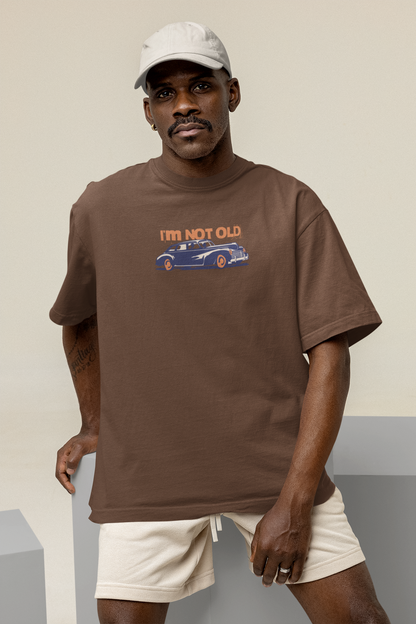 Old & classic oversized t-shirt - s