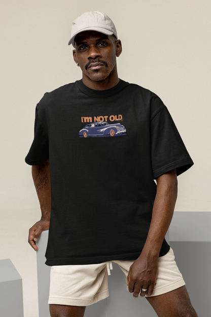 Old & classic oversized t-shirt - s