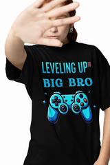 Leveling Up Big Bro Oversized T-Shirts