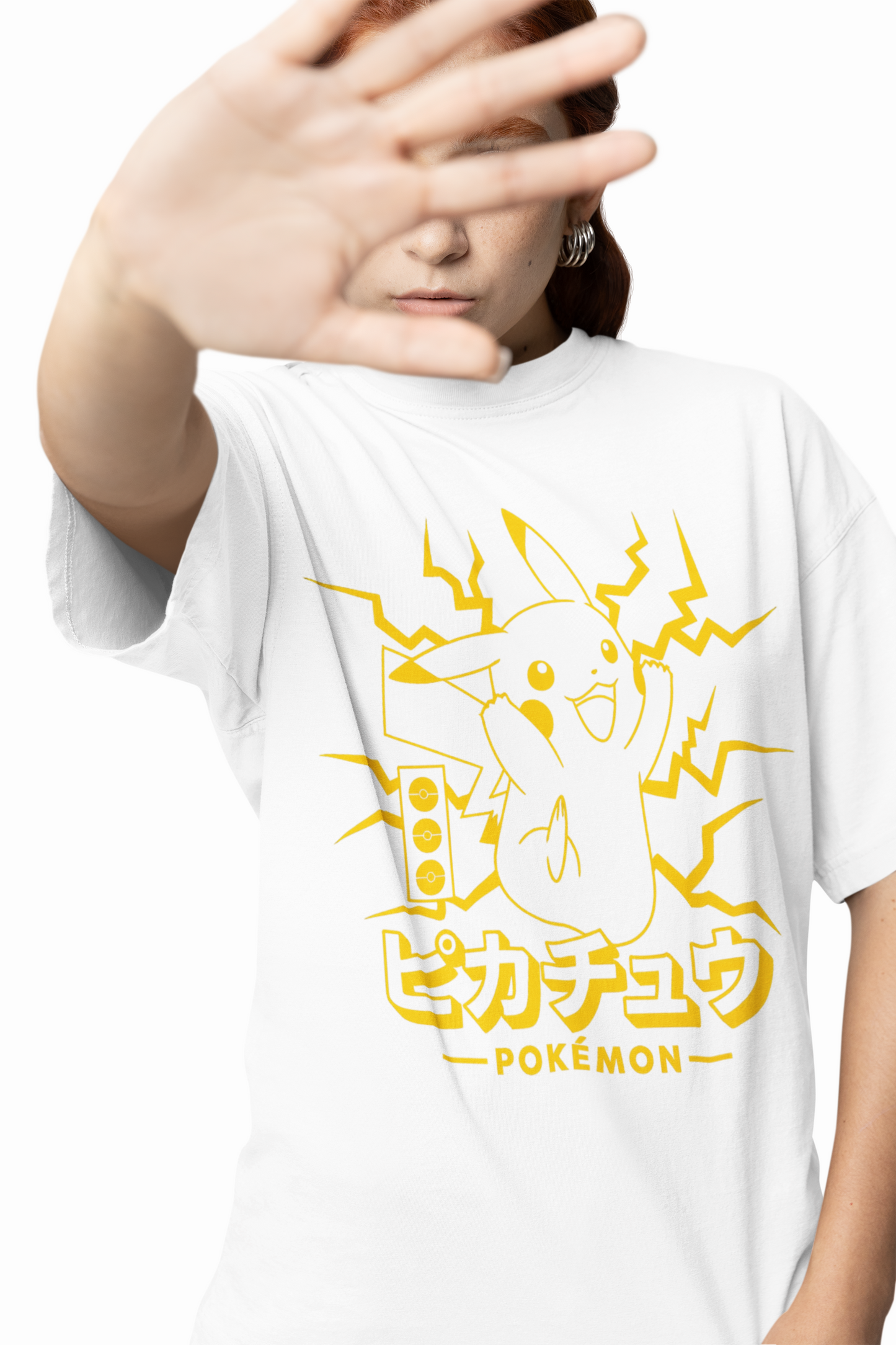 Pikachu Pokémon Oversized T-Shirts – Fun Anime Streetwear