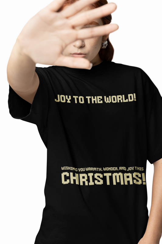 Joy To The World Oversized T-Shirts