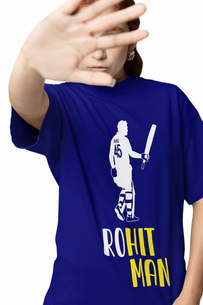 Rohit Sharma 45 Oversized T-Shirts