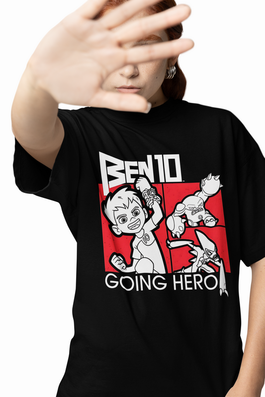 Going Hero Oversized T-Shirts – Trendy Streetwear for Fans