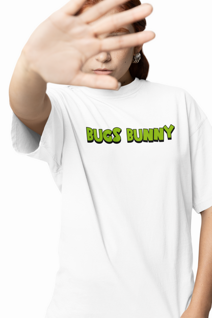 Bunny Bugs Cartoon Oversized T Shirt Fun Anime Graphic Tee