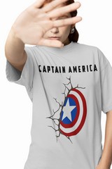 Captain Shield Oversized T-Shirts
