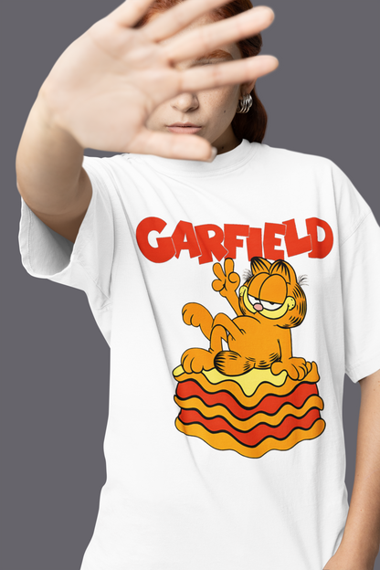 Relax Garfield Oversized T-Shirts