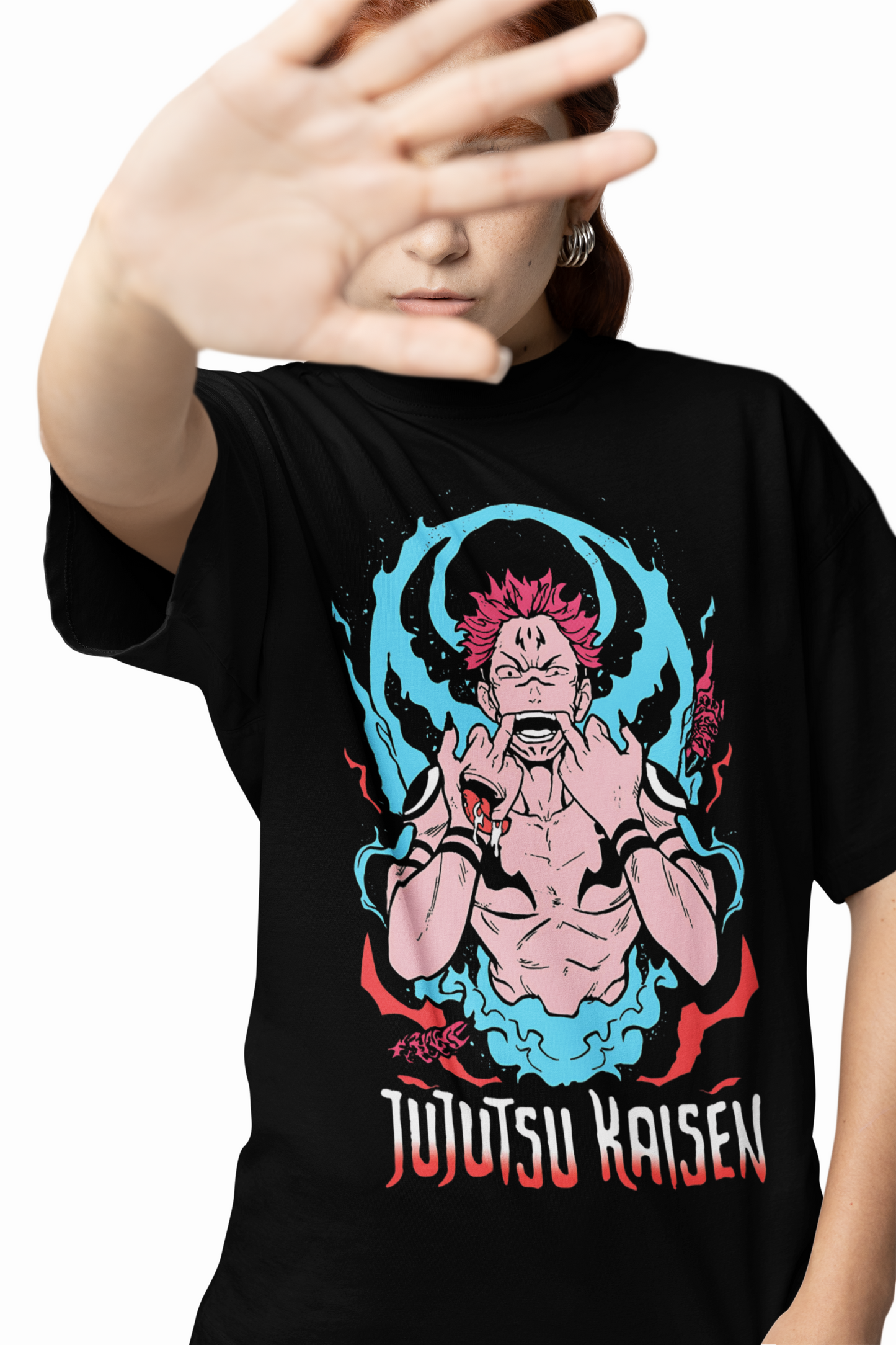 Jujutsu Oversized T-Shirts – Anime Graphic Streetwear