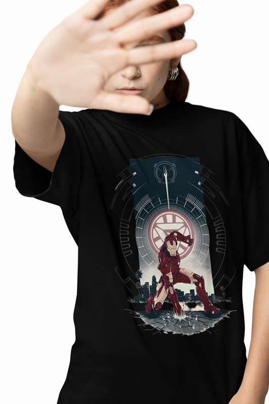 Avengers Iron Man Oversized T-Shirts