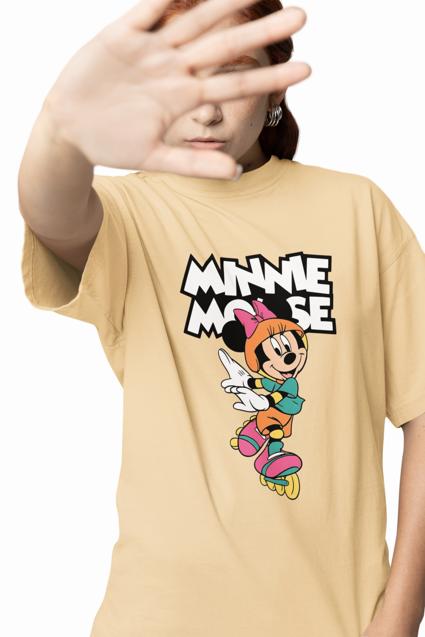 Micky Cartoon Oversized T-Shirts