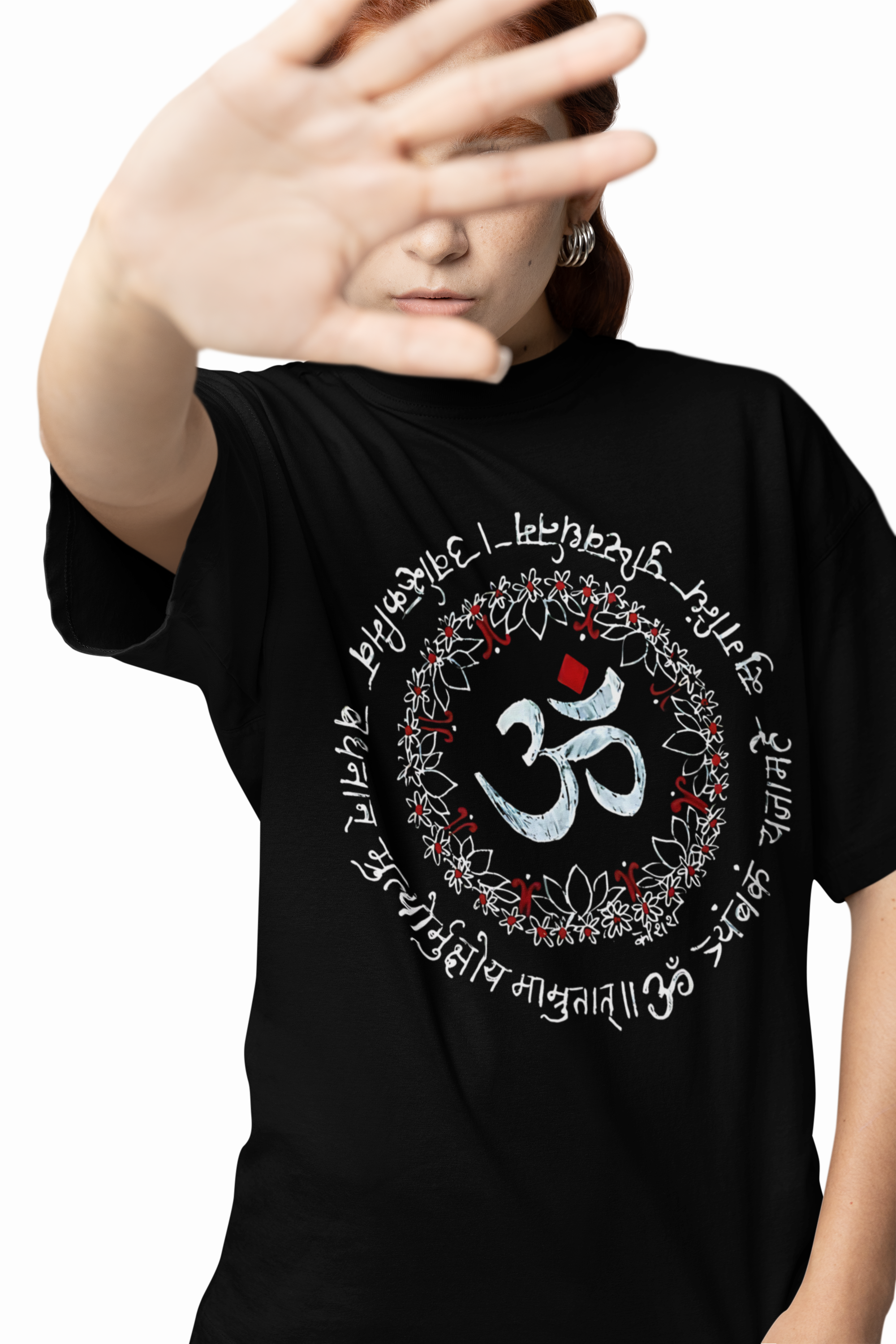Aum Mantra Oversized T-Shirts