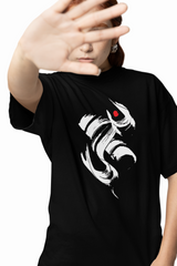 Om Brush Art Oversized T-Shirts