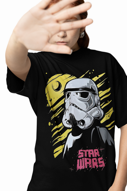 Stormtrooper Oversized T-Shirt Sci-Fi Streetwear Casual Tee