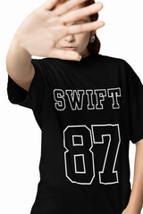 Taylor Swift's 87 Graphic Oversized T-Shirt