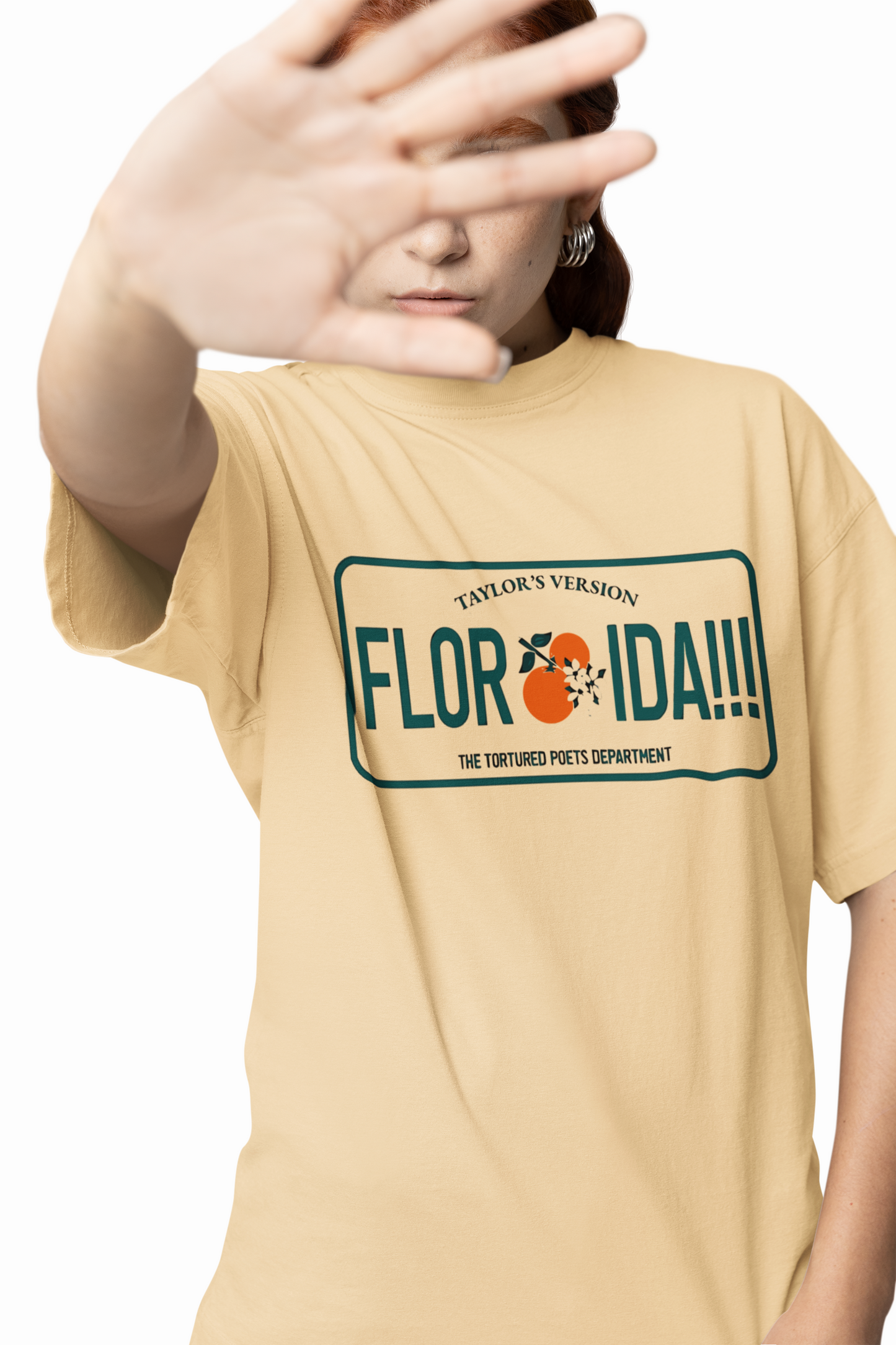 Florida Graphic Oversized T-Shirt Relaxed Fit Casual Wear