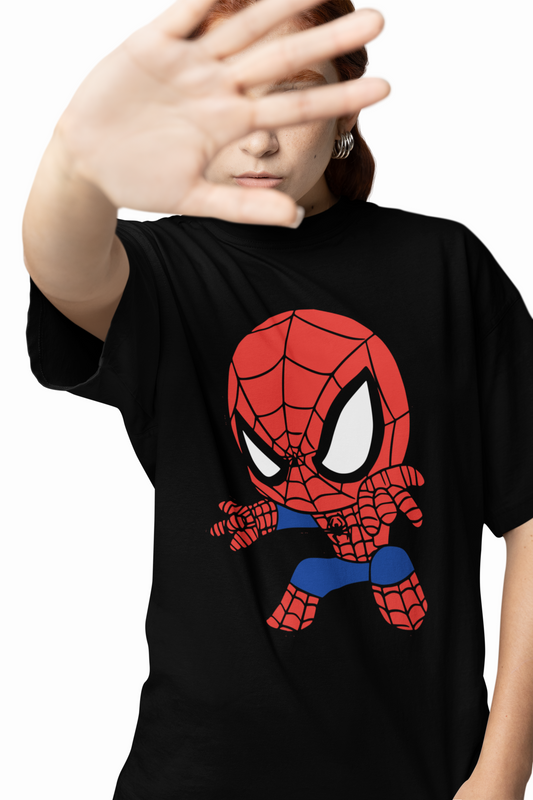 Web Crawler Oversized T-Shirt for Modern Casual Street Style
