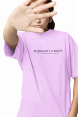 Harmony Of Bird Oversized T-Shirt