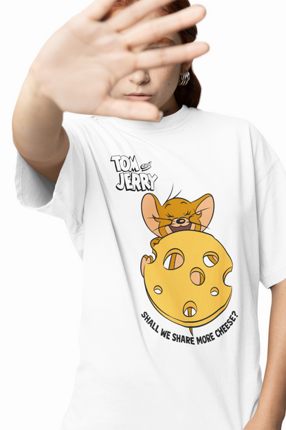 More Cheese Oversized T-Shirt – Fun & Comfy Streetwear