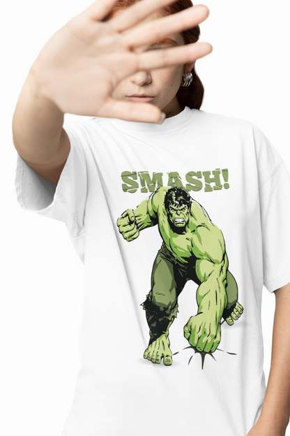 Smash Heros Oversized T-Shirts for Bold Gaming Street Style