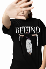 Behind Oversized T-Shirts