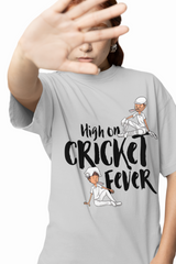 Cricket Fever Oversized T-Shirts