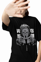 Ryomen Sukuna Oversized T-Shirts