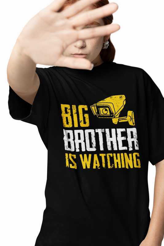 Brother Watching Oversized T-Shirts – Fun Family Wear