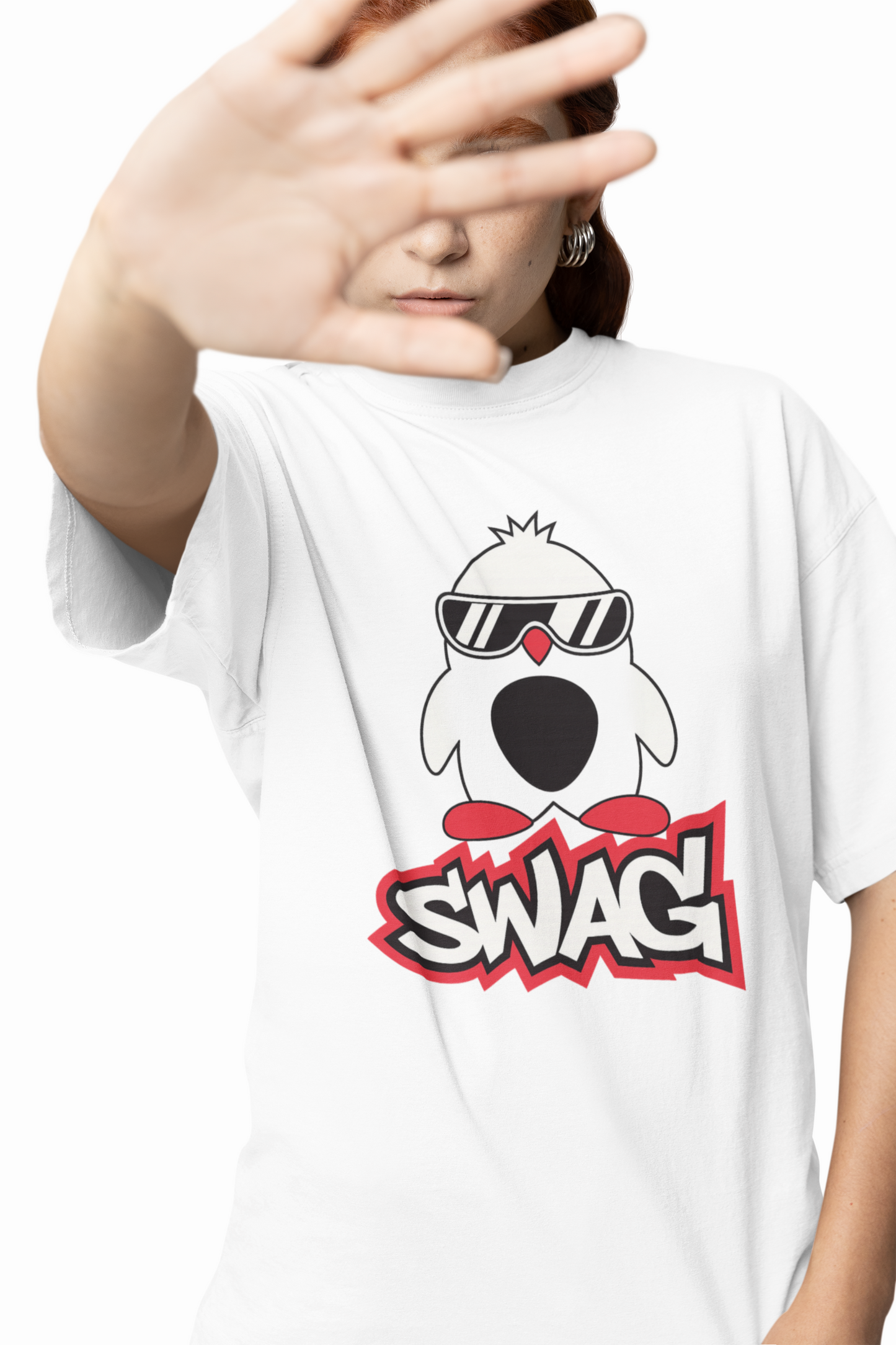 Chick Swag Oversized T-Shirts Trendy Streetwear Style